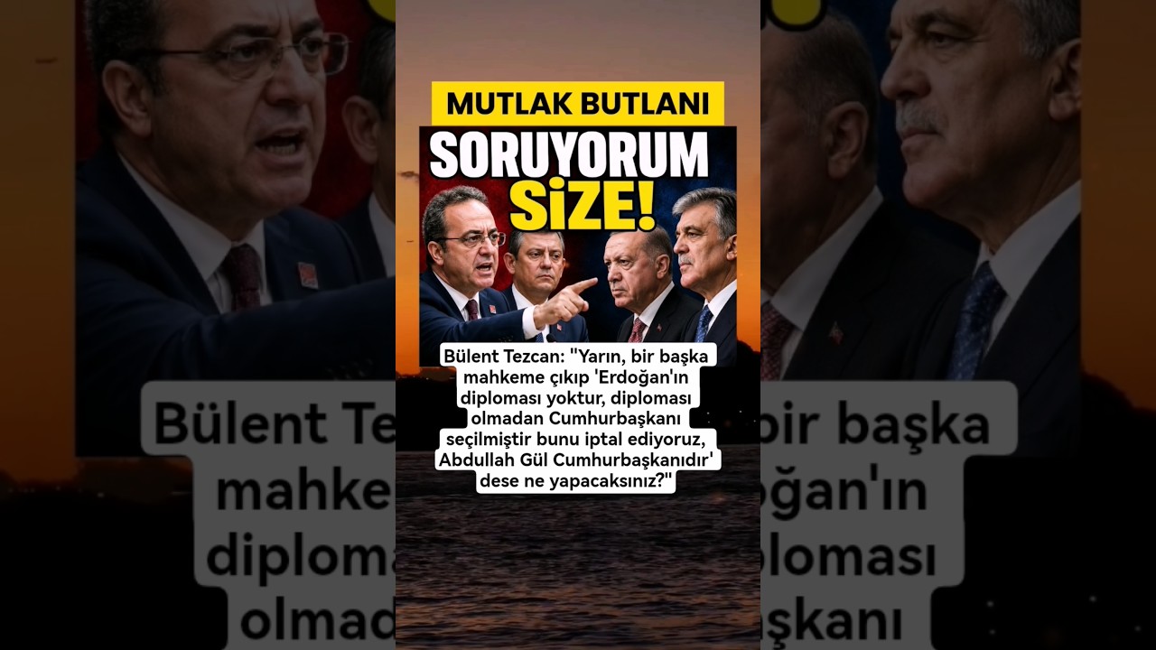 B&uuml;lent Tezcan'dan Erdoğan'a Eleştiri &Ouml;zg&uuml;r &Ouml;zel'i Anlayacaksınız! #&ouml;zg&uuml;r&ouml;zel #erdoğan
