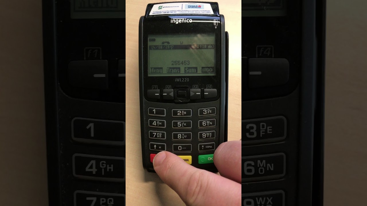 Ingenico download thru Telium Manager