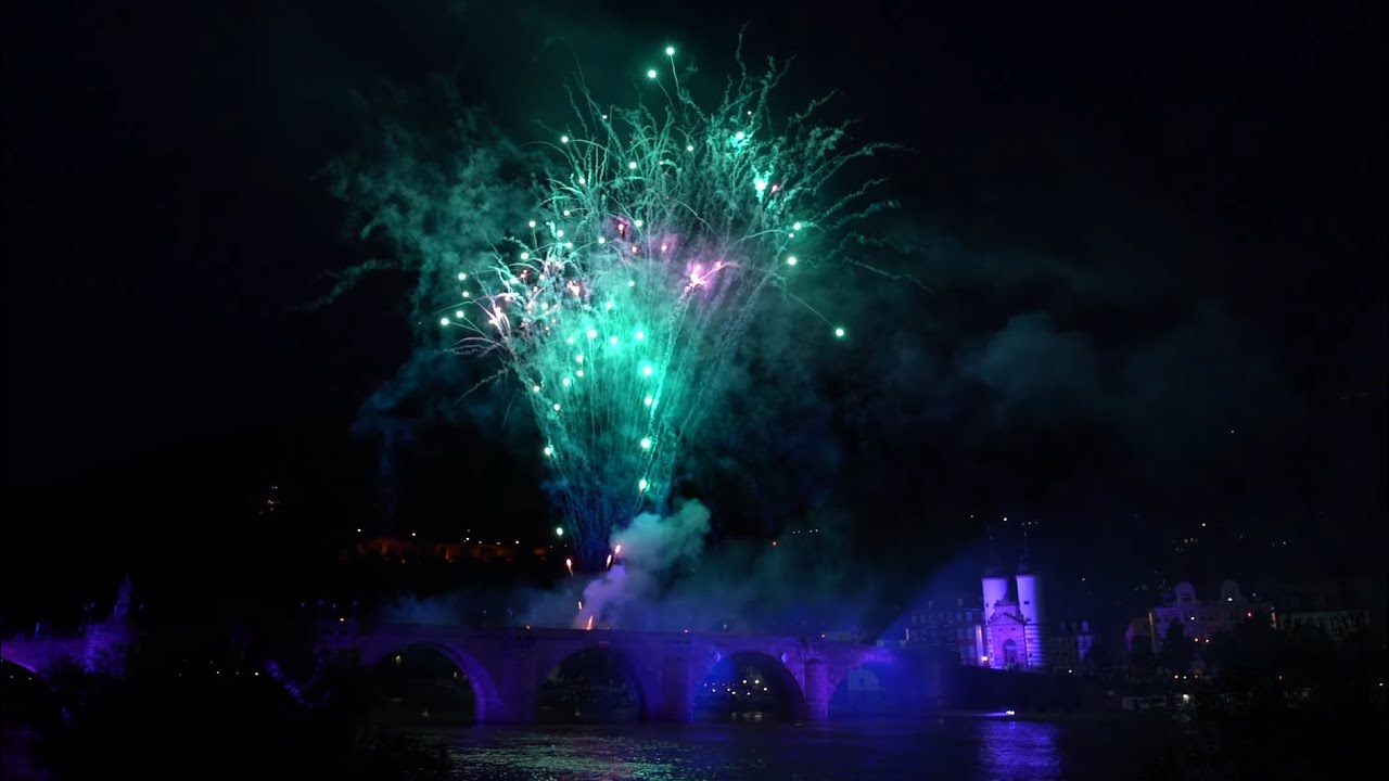 [4K] 1. Heidelberger Schlossbeleuchtung 2024 | Feuerwerk über der Stadt der Liebe ❤️