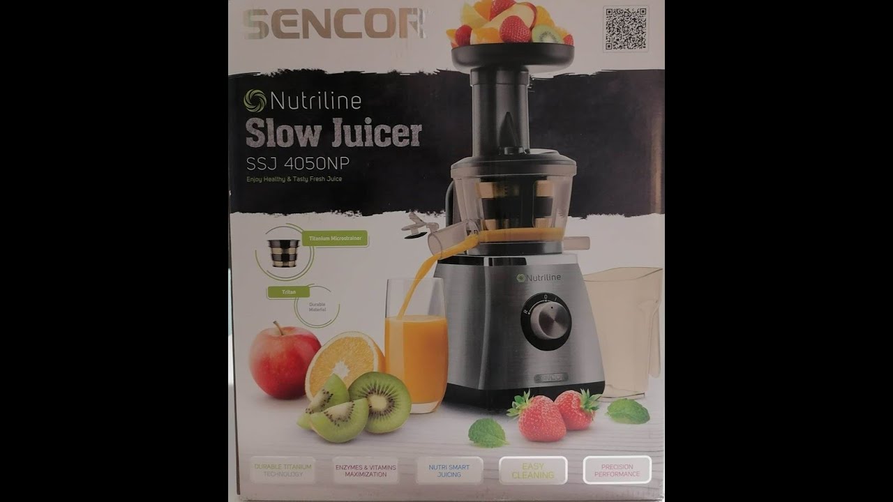 SENCOR Nutriline Slow Juicer SSJ 4050NP