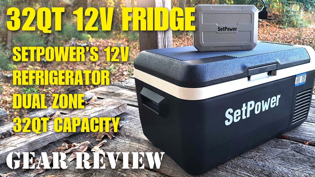 Setpower PT30 32Qt Car Fridge Review Dual Zone 12V Cooler for Camping, Road, & Off-Grid Adventure