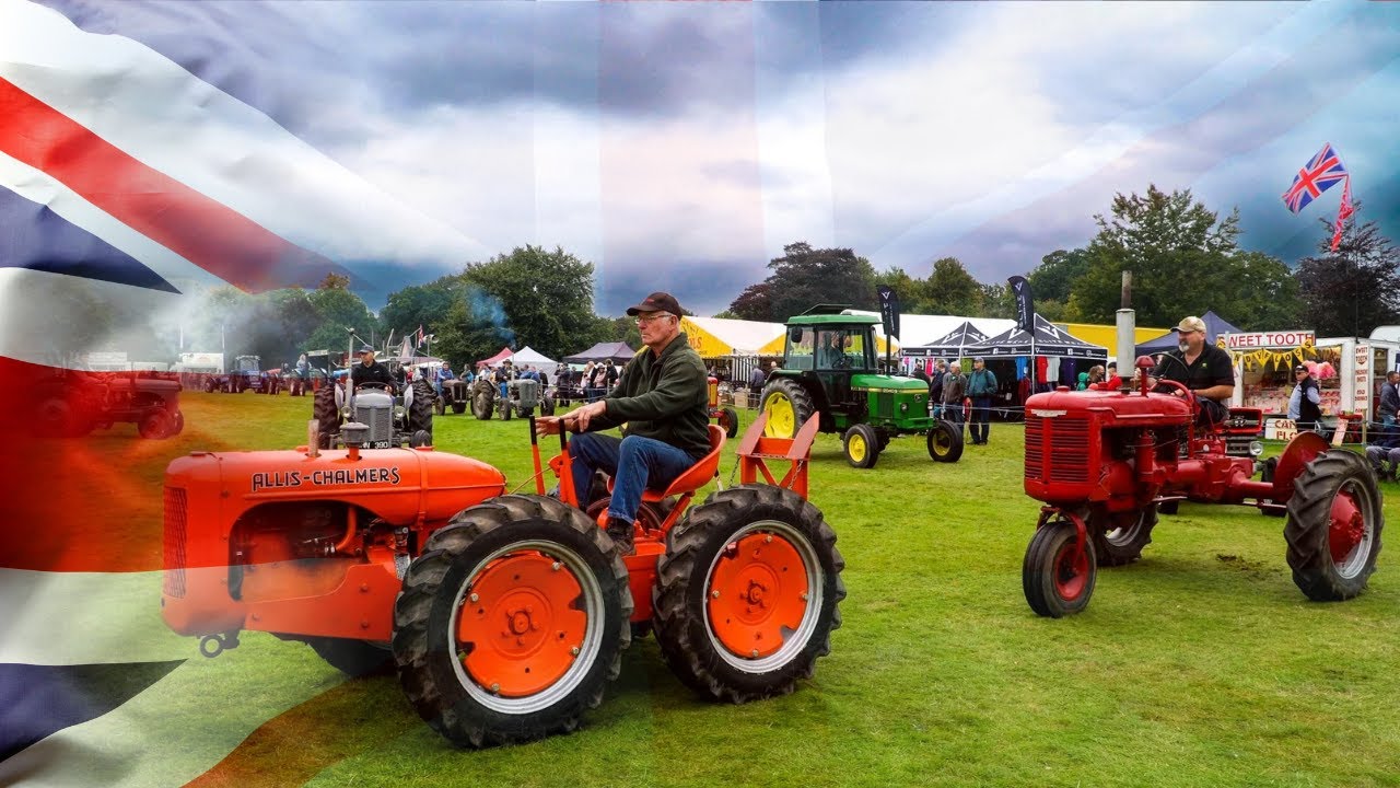 Watch the Epic VINTAGE Tractor Parade at the Yorkshire Traction Engine Rally!
