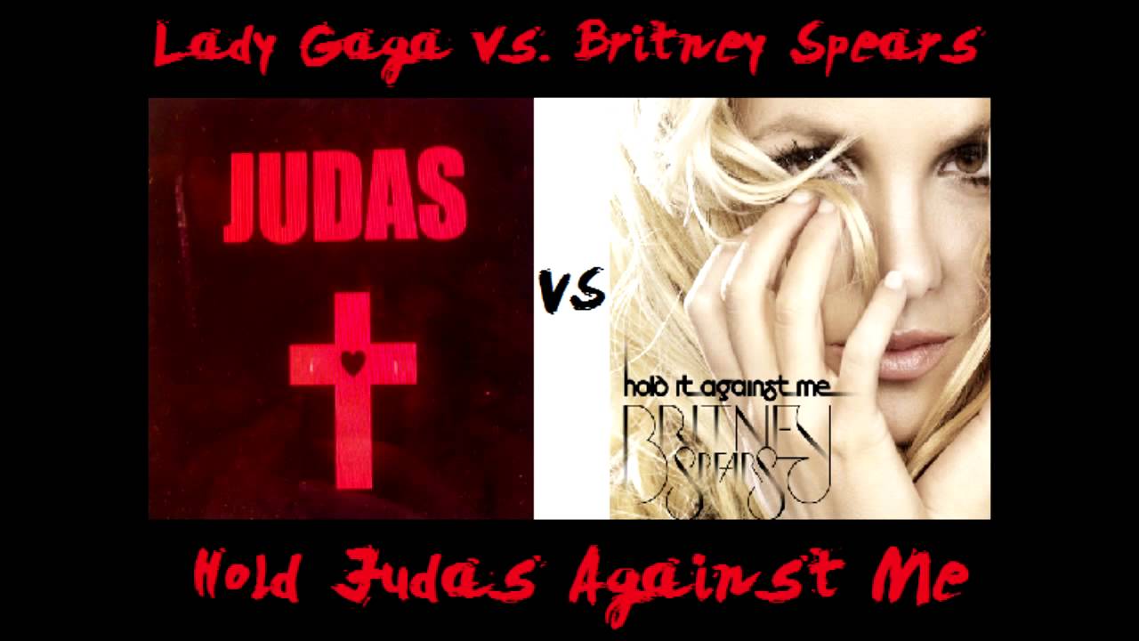 Lady Gaga vs. Britney Spears - Hold Judas Against Me (Stelmix 4' Mashup Remix Edit 1)[With Lyrics]