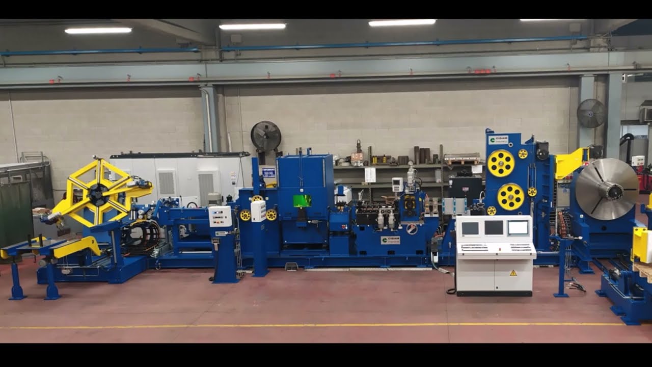 CISAM Impianti - Winding and edging line