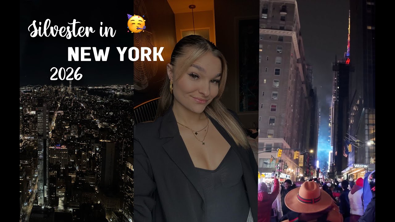 Silvester in NEW YORK 🥳 VLOG // Marieluise