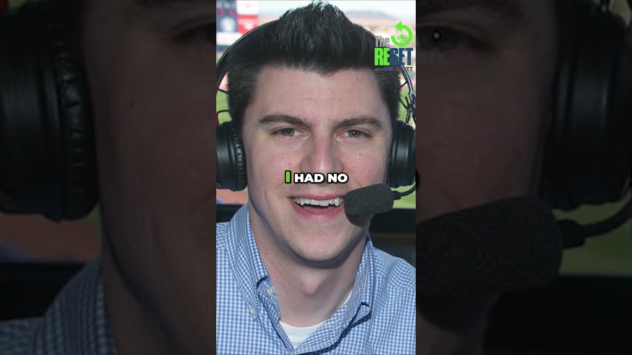 When did Aaron Goldsmith know he wanted to become a broadcaster?