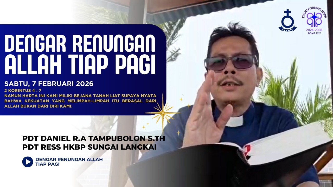 Dengar Renungan Allah Tiap Pagi | Sabtu, 7 Februari 2026