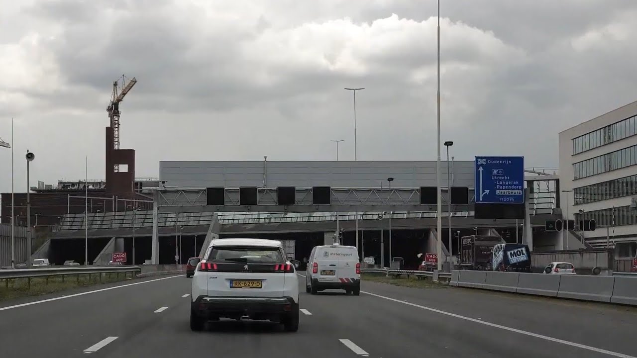 Dashcam Beelden Abcoude 》Soesterberg Via: A2,A12,A27,A28,N238 en N237.