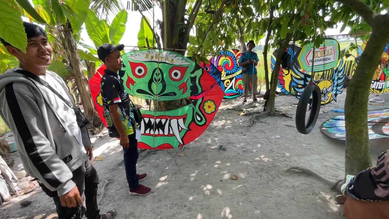 Festival layangan desa jatimuliyo menarik sekali