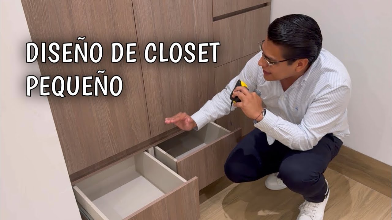 Diseño de clóset pequeño