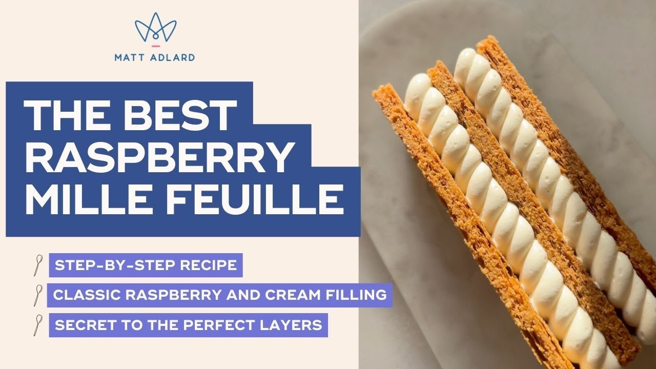 Najlepszy przepis na mille feuille z malinami