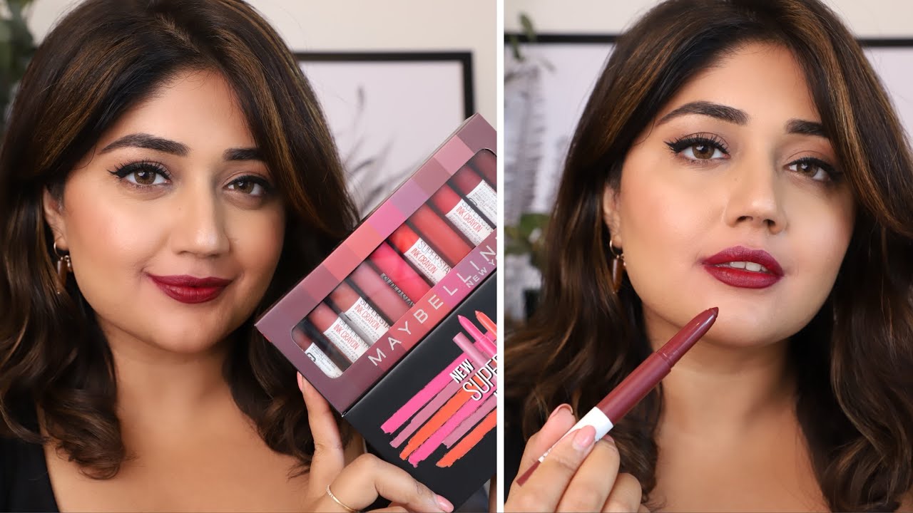 СВОТЧИ карандаша Maybelline SuperStay Ink Crayon | corallista