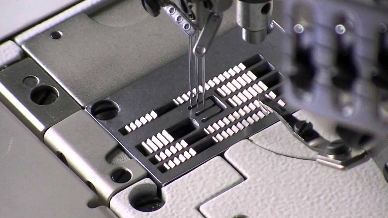 SiRUBA The Feature of C007K Feed Dog Mechanism