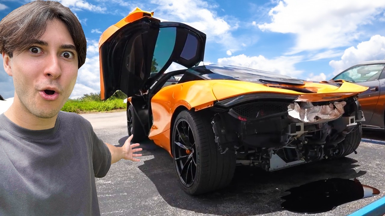 Starting My Wrecked McLaren 720s