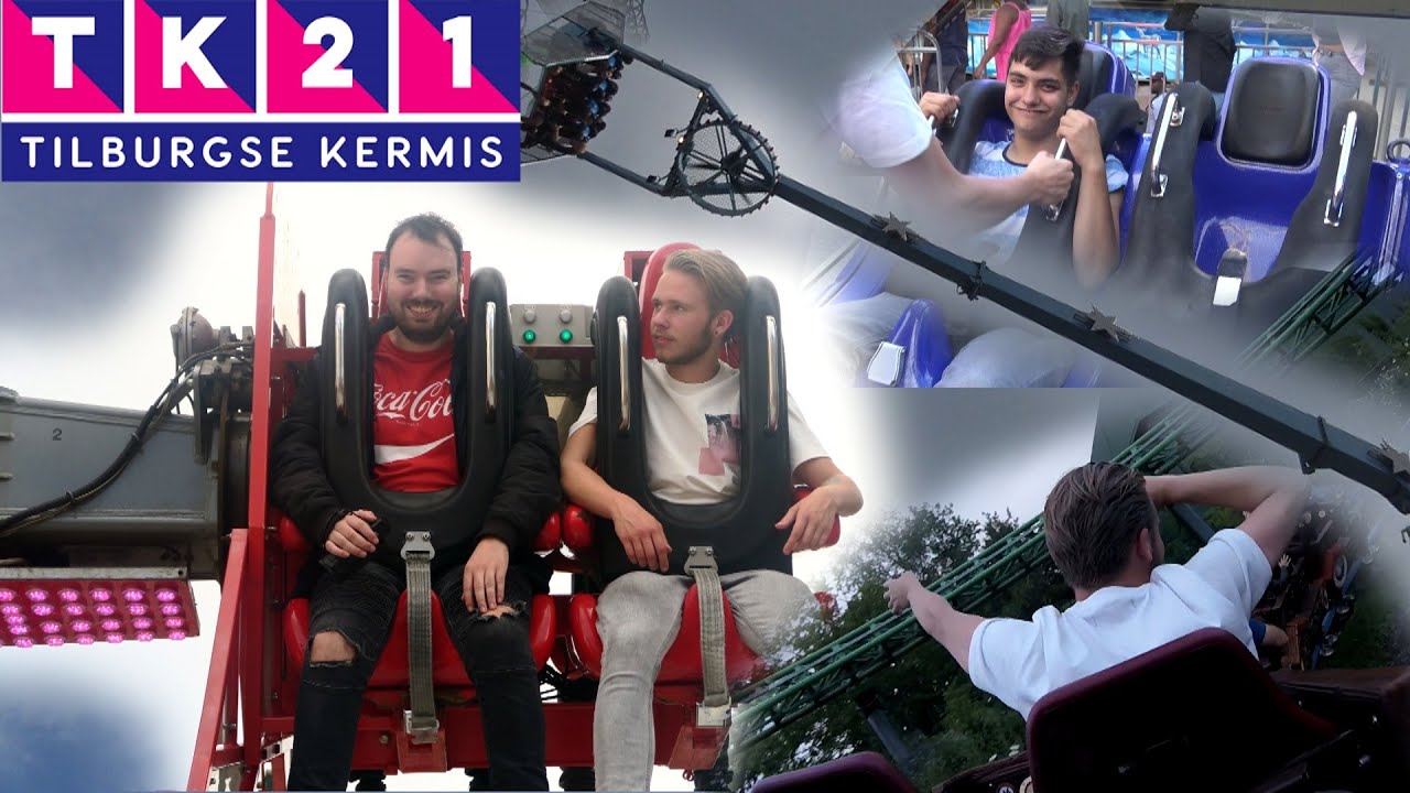 TILBURGSE KERMIS & EFTELING VLOG - HEFTIGE ATTRACTIE ECLIPSE | NICK HERENIGD MET MAX & MORITZ!