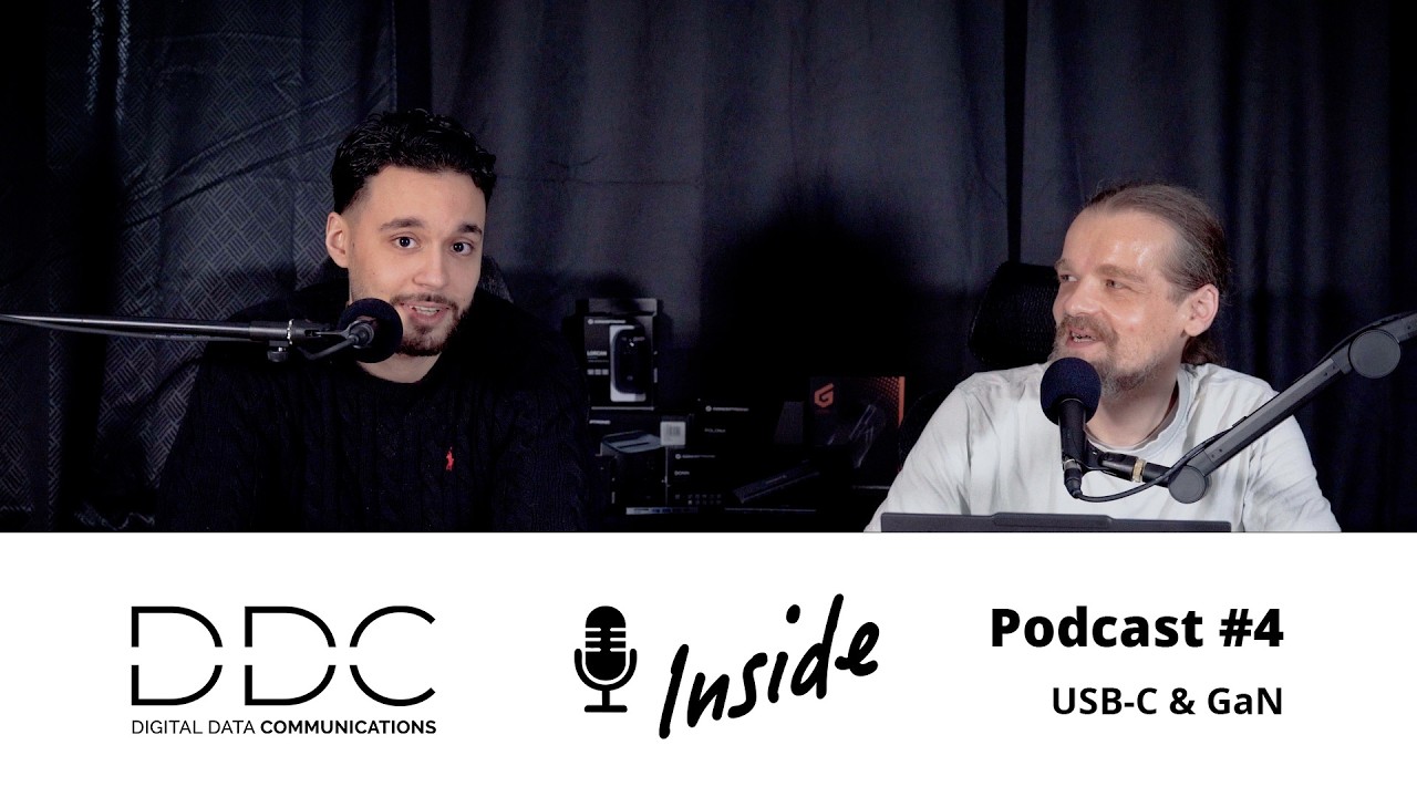 DDC Inside Podcast – Episode 4 | USB-C, Power Delivery & GaN Ladegeräte