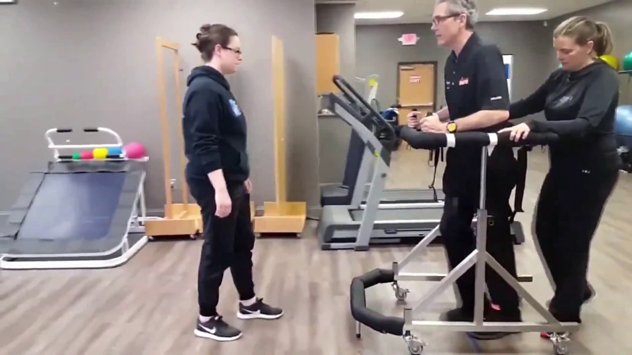 Standing & Walking Recovery at Home with the Gait Harness System