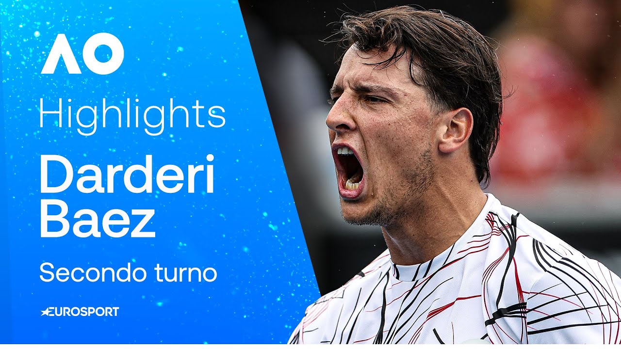 DARDERI supera l'insidia BAEZ in quattro set, è ancora 3° turno! | HIGHLIGHTS | AUSTRALIAN OPEN 2026