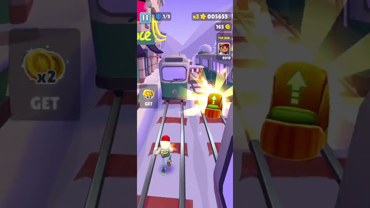 Subway surfers 😎.