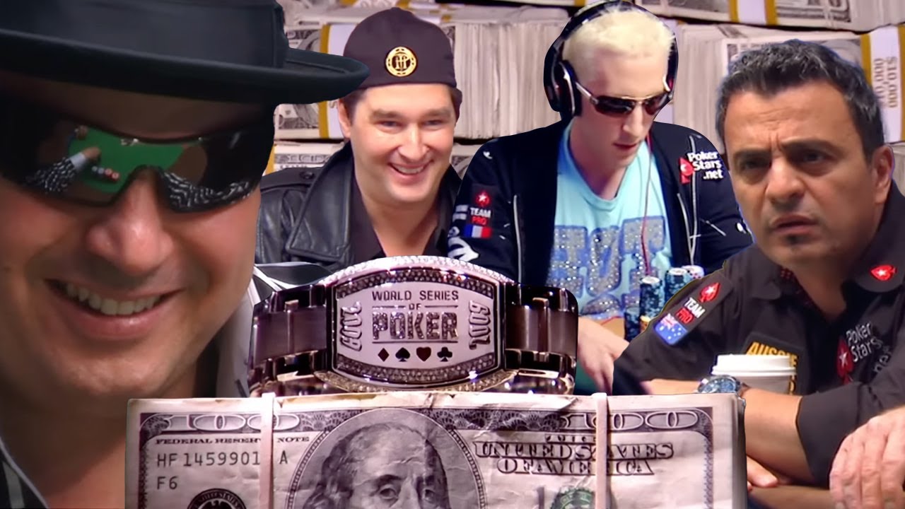 World Series of Poker Main Event 2009 Day 3 with ElkY, Hellmuth, Lisandro & Joe Hachem #WSOP