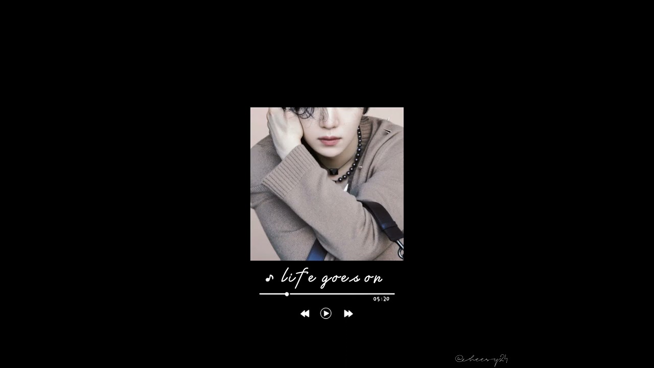 Agust D - Life Goes On [Instrumental]