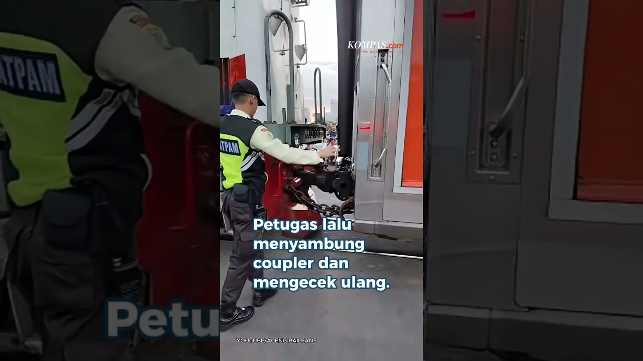 Perangkai KA Majapahit Lepas, Disetop Railfans