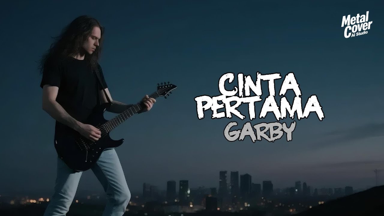 CINTA PERTAMA - GARBY | Metal Cover AI Studio #cover #metalcover #rockmetal