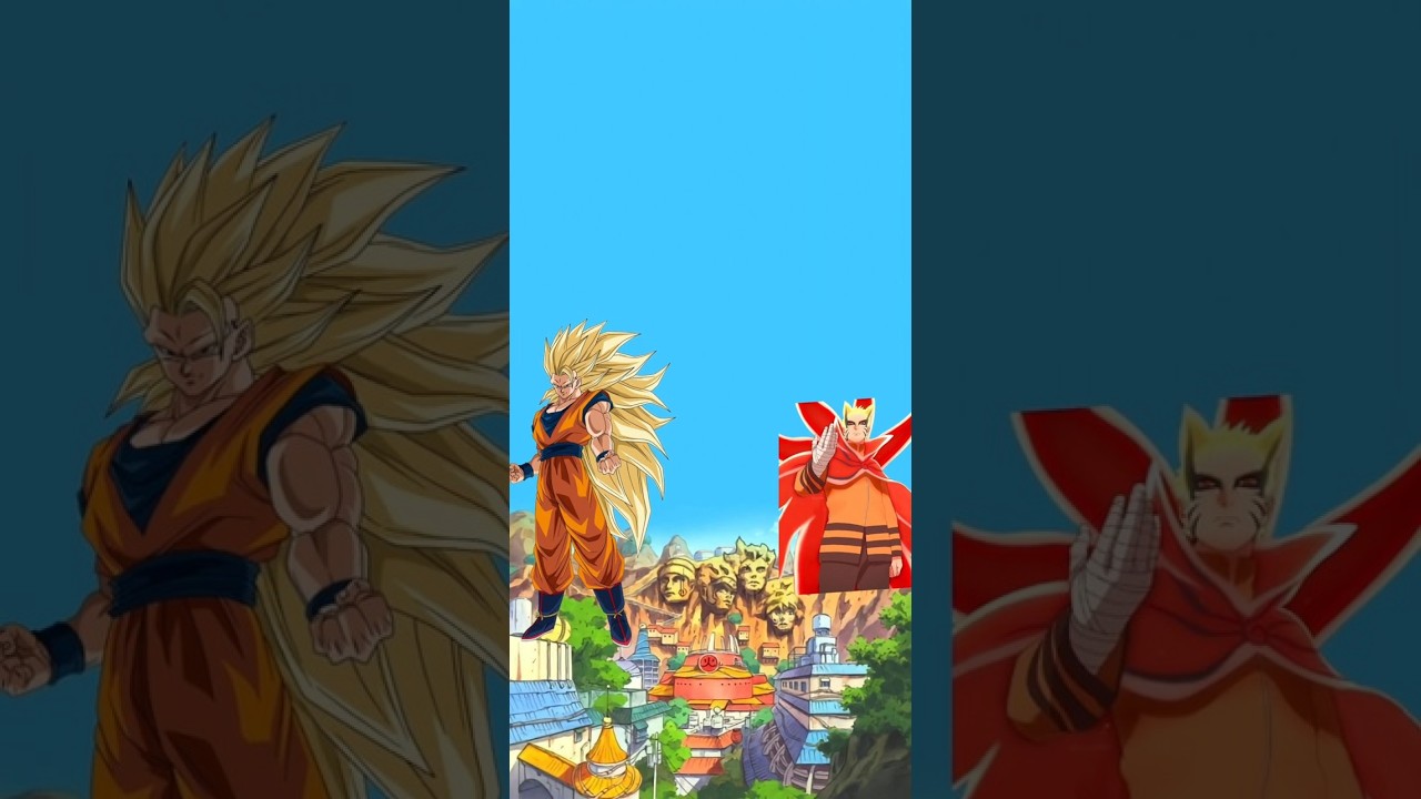 GOKU vs NARUTO Anime short part-59 #trending #editing #shorts