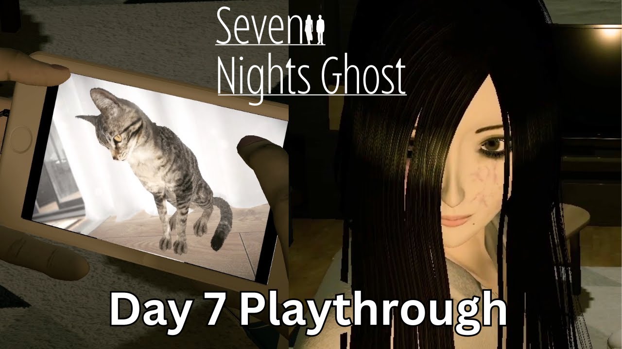 A Waifu Ghost Wants Your Attention | Seven Nights Ghost Playthrough Part 7