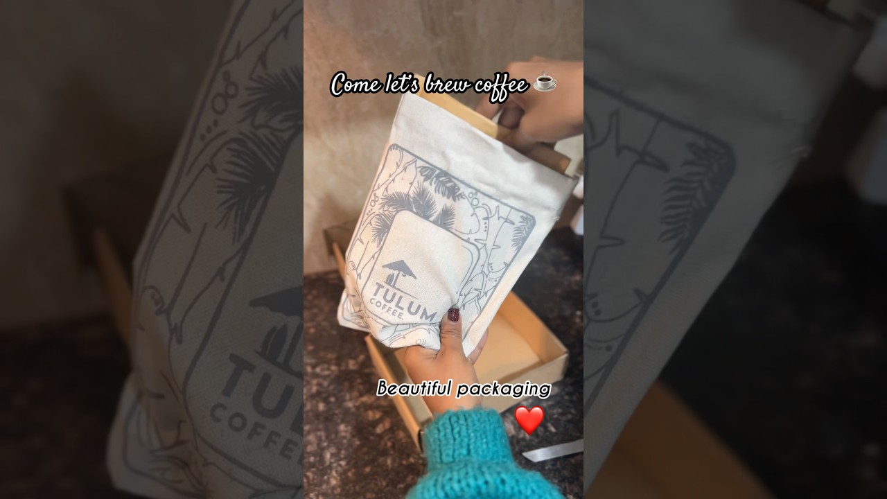 Asmr coffee brewing!