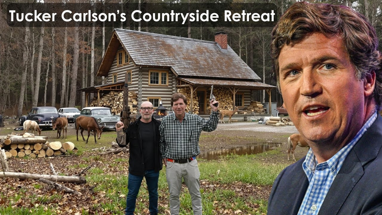Inside Tucker Carlson’s Maine Countryside Retreat – The Private Life Behind America’s Loudest Voice