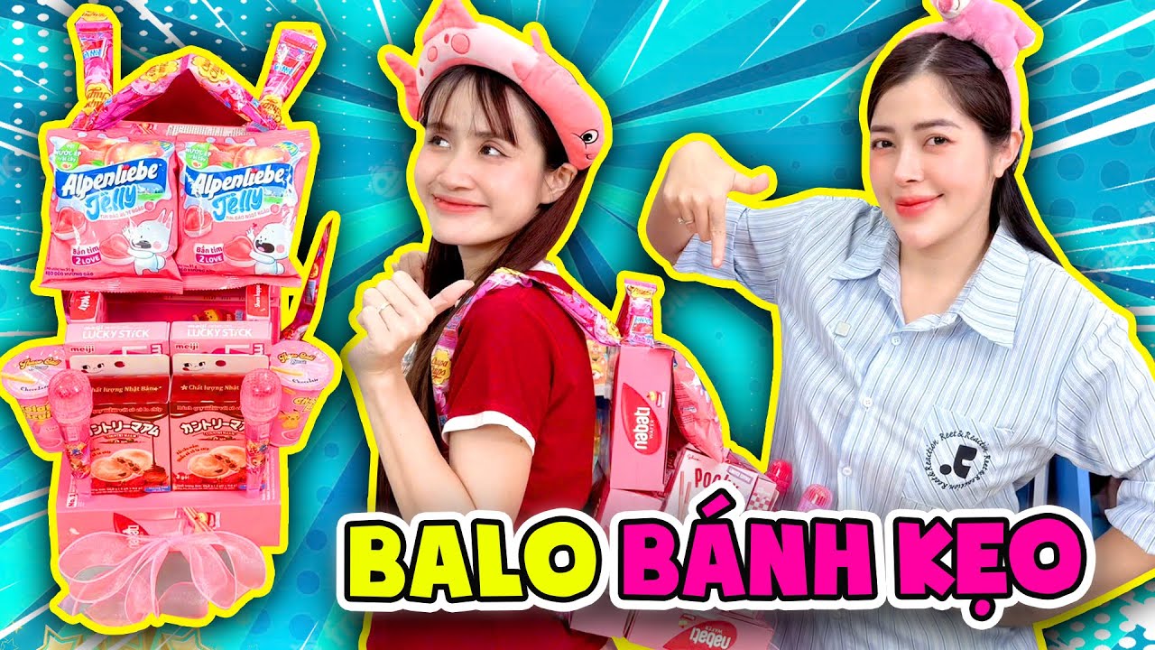 Thử Làm Balo Bánh Kẹo HOT Nhất Bữa Giờ I Linh Vyy Official