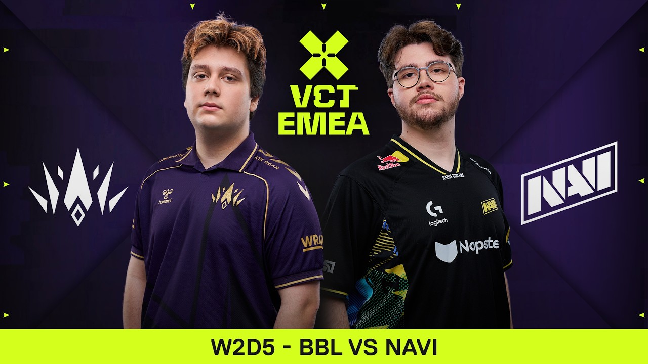 [FR] BBL vs NAVI & TH vs KC | VCT EMEA | STAGE 2 | W2D5