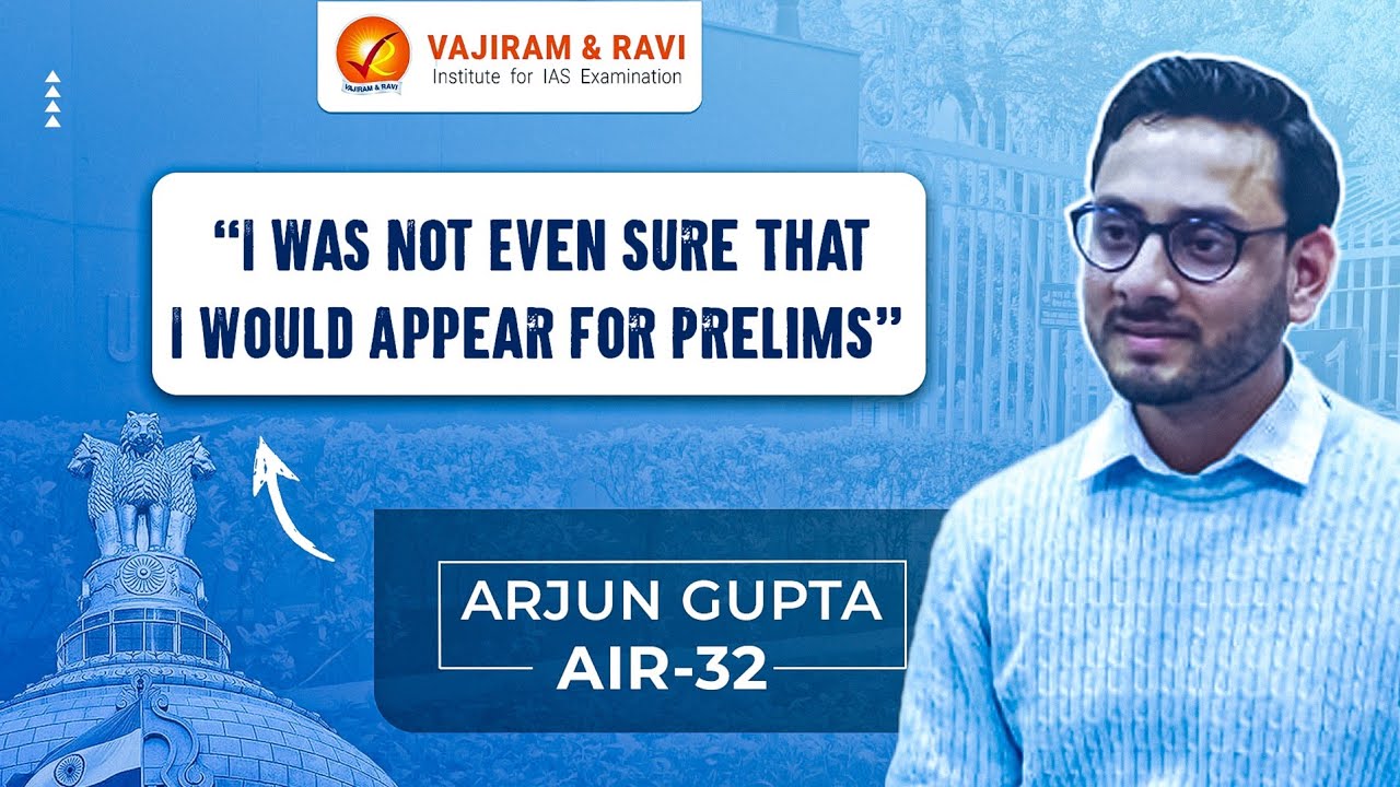 How Arjun Gupta Went from Corporate Job to All India Rank of 32: Journey & Strategy Revealed!