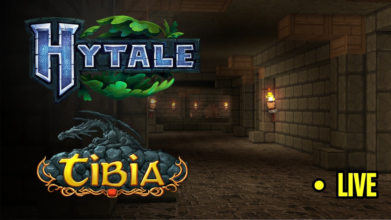 Hytale Criativo - Projeto Hytibia - Recriando Tibia no Hytale! Ep.21 - Rookgaard