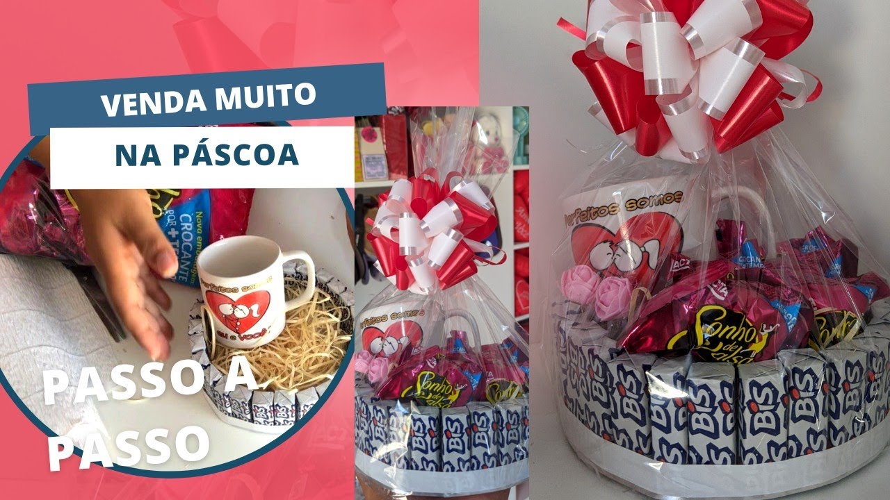 CAIXINHA REDONDA COM BIS PARA PÁSCOA/ GANHE MUITO DINHEIRO COM ESSA LEMBRANCINHA/ PASSO A PASSO