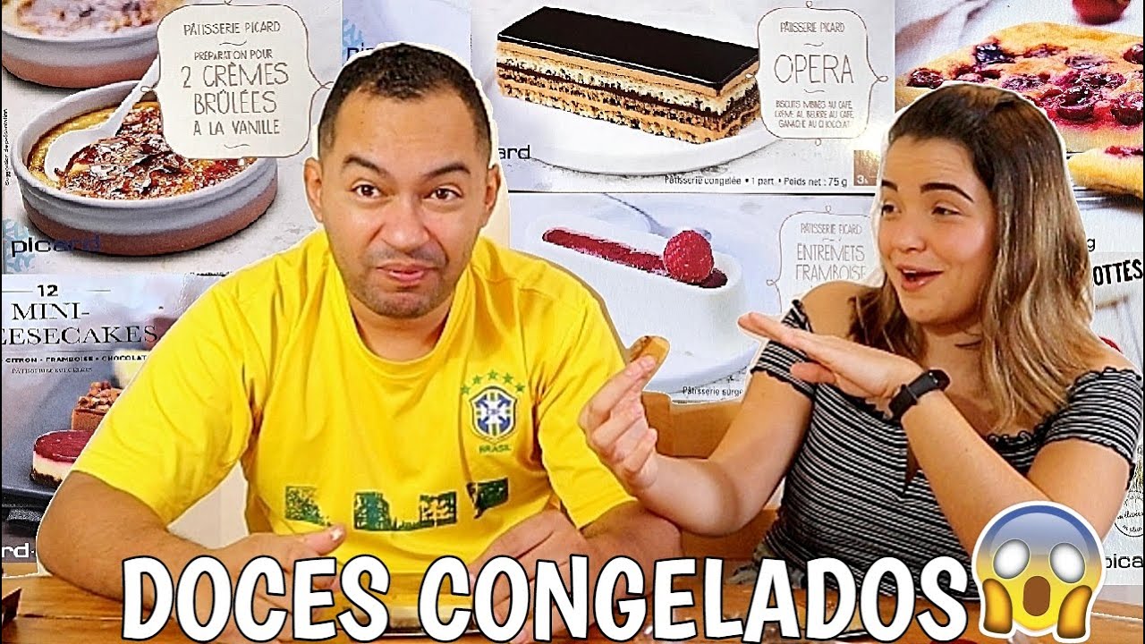PROVANDO DOCES CONGELADOS DA PICARD ♥ - Bruna Paula