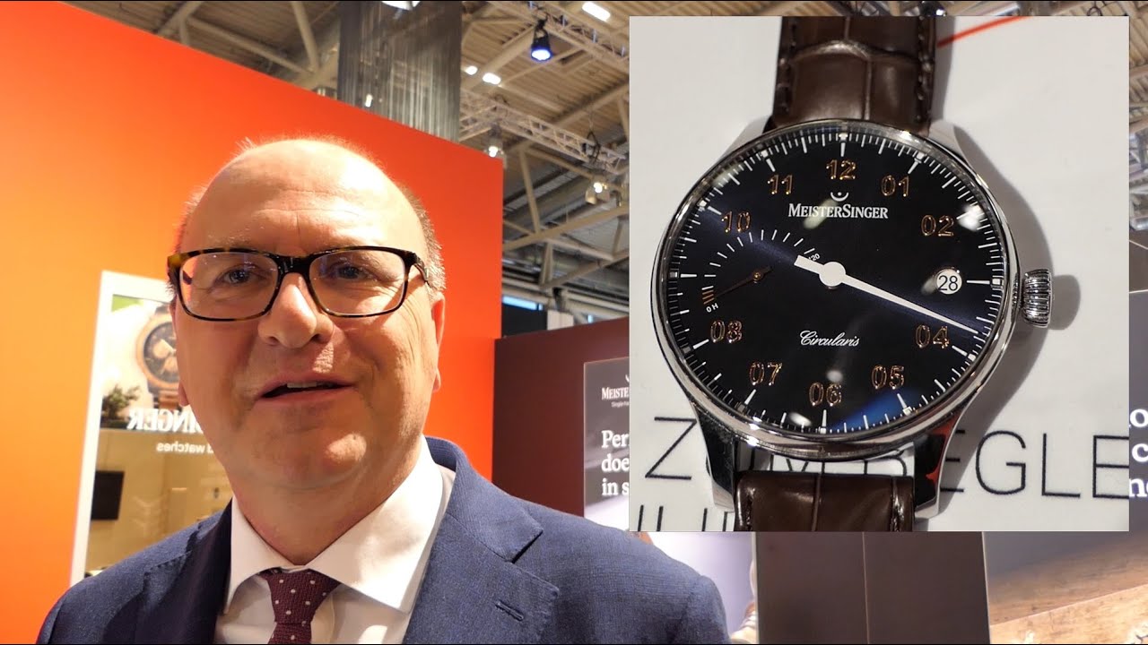 MeisterSinger-Einzeigeruhr-News Inhorgenta 2020 - Astroscope Automatik und Circularis Gangreserve