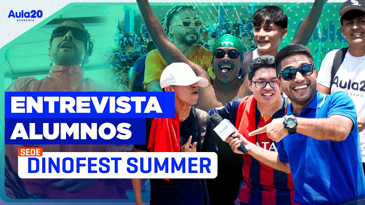 ¡ENTREVISTA EN EL DINOFEST SUMMER! 😎💙✨