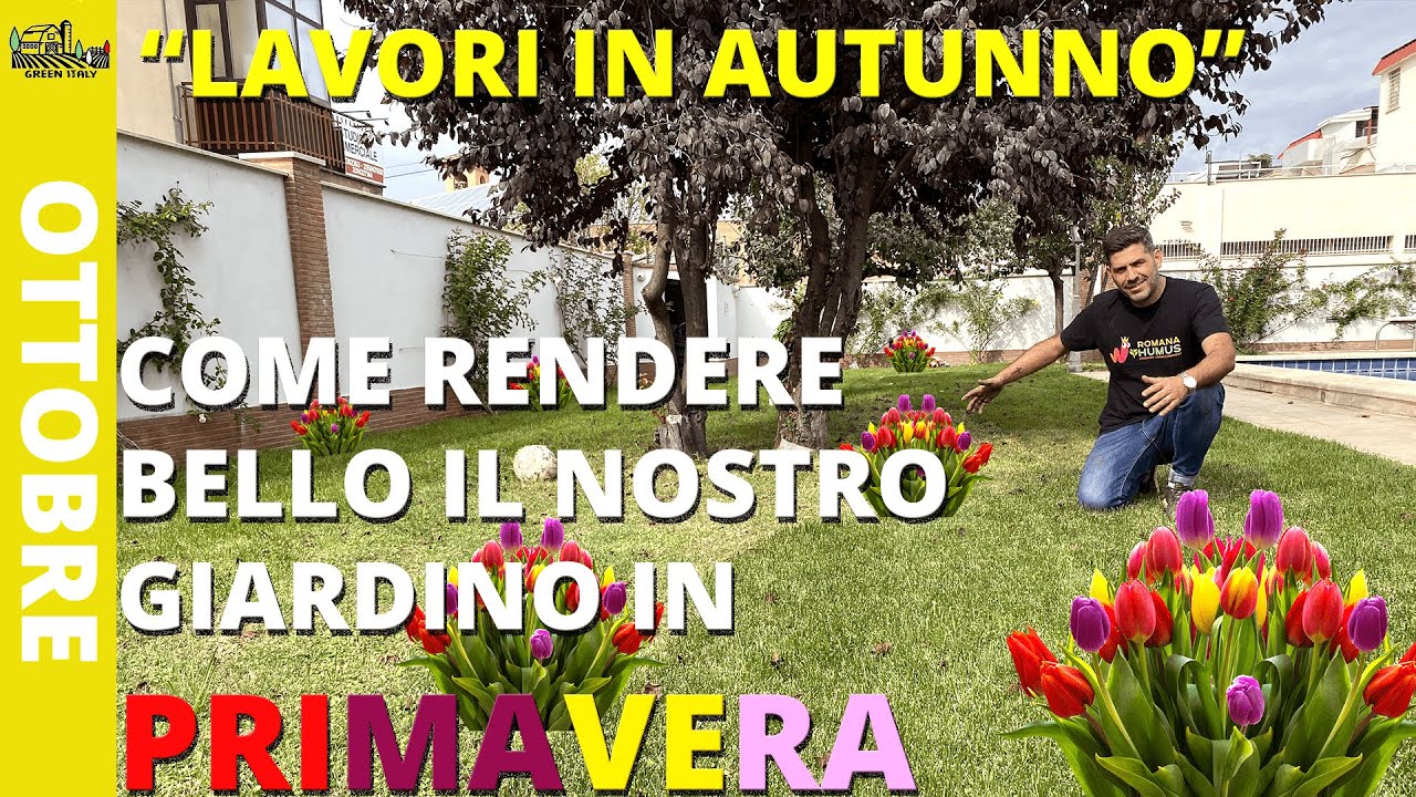 LAVORI IN AUTUNNO: Come Piantare i bulbi ...