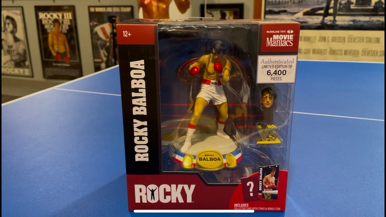 Rocky: Rocky Balboa McFarlane Toys Movie Maniacs