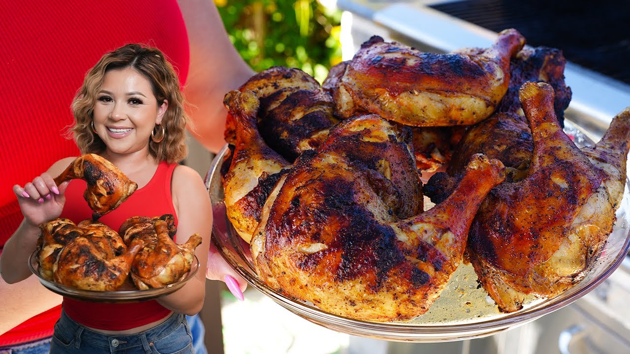 Kick off summer with this JUICY MEXICAN GRILLED CHICKEN RECIPE | POLLO ASADO