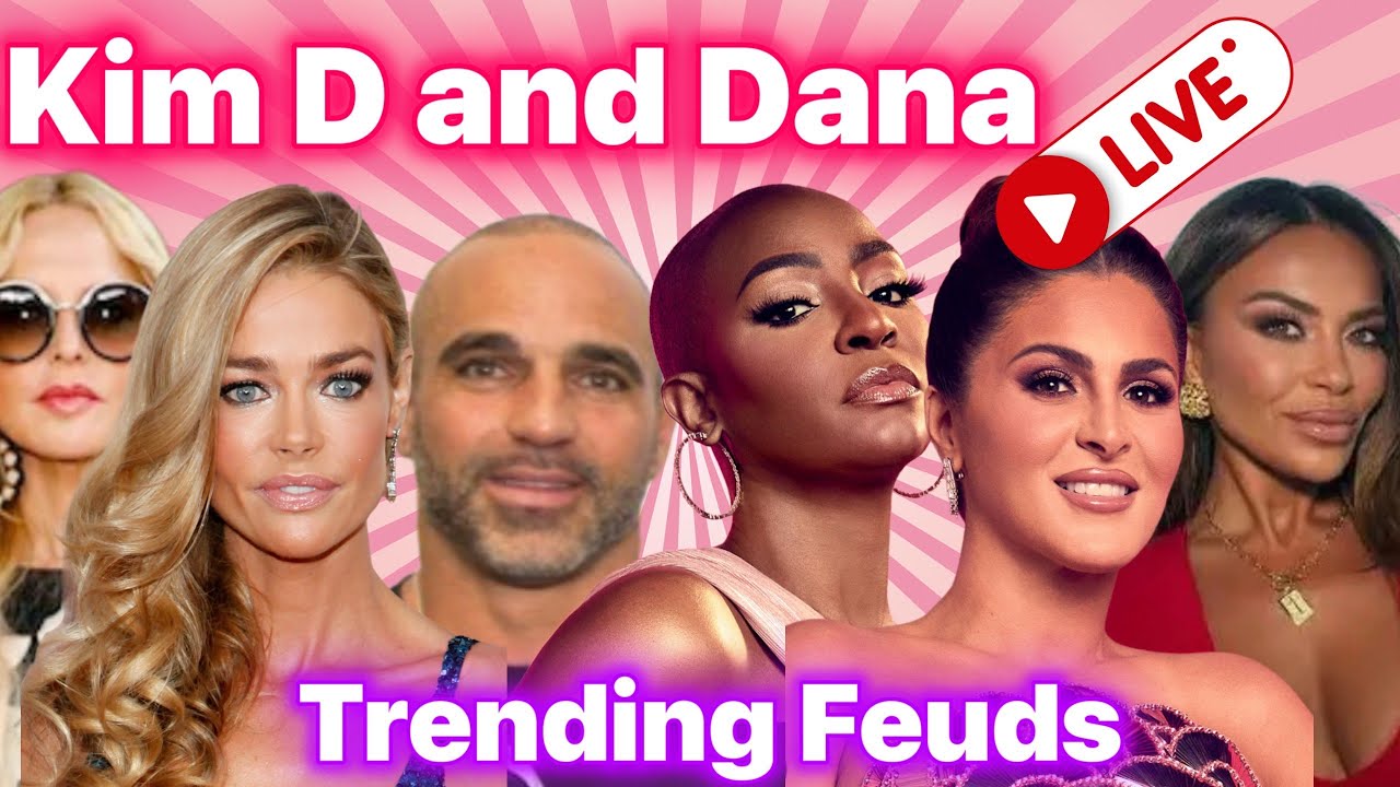 Kim D and Dana LIVE TRENDING FEUDS! #rhom #rhonj #rhobh #andycohen #lafires