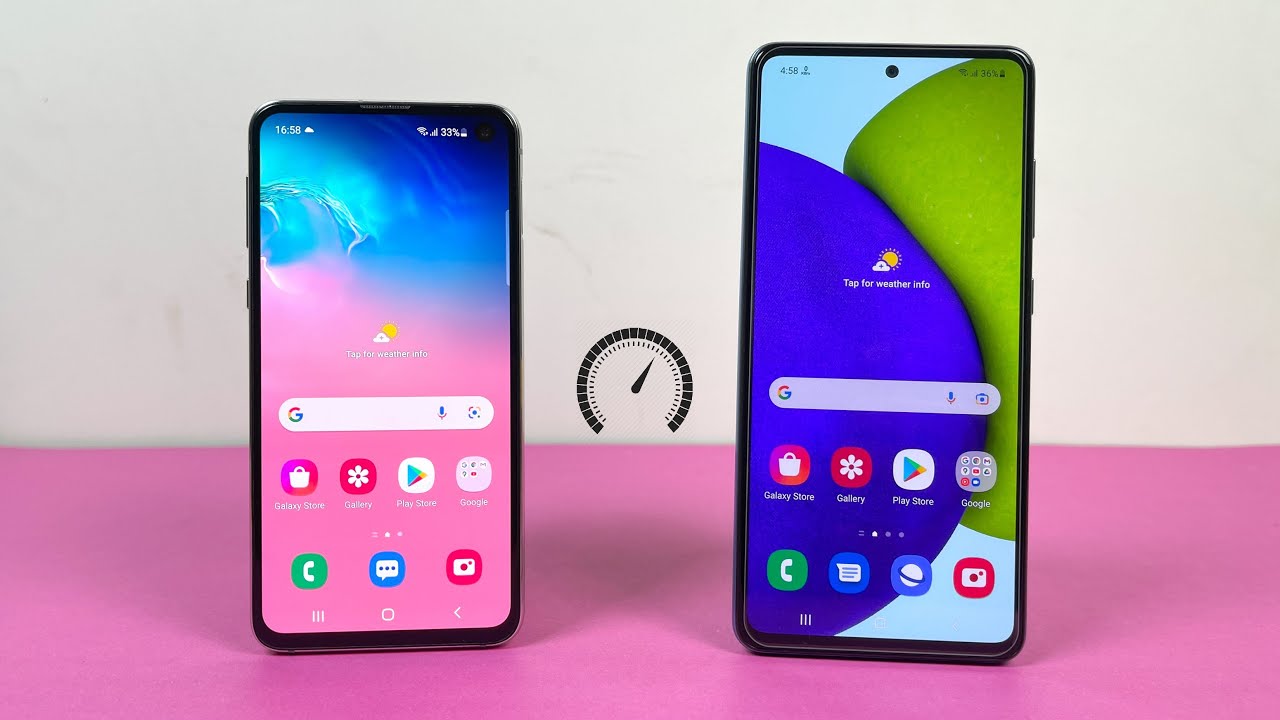 Samsung Galaxy S10e vs Samsung Galaxy A52 - Speed Test Comparison! (Exynos 9820 vs Snapdragon 860)!