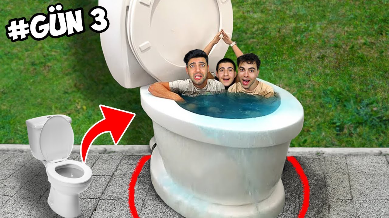 DEV TUVALETTEN SON ÇIKAN KAZANIR !! *Skibidi Toilet Challenge*
