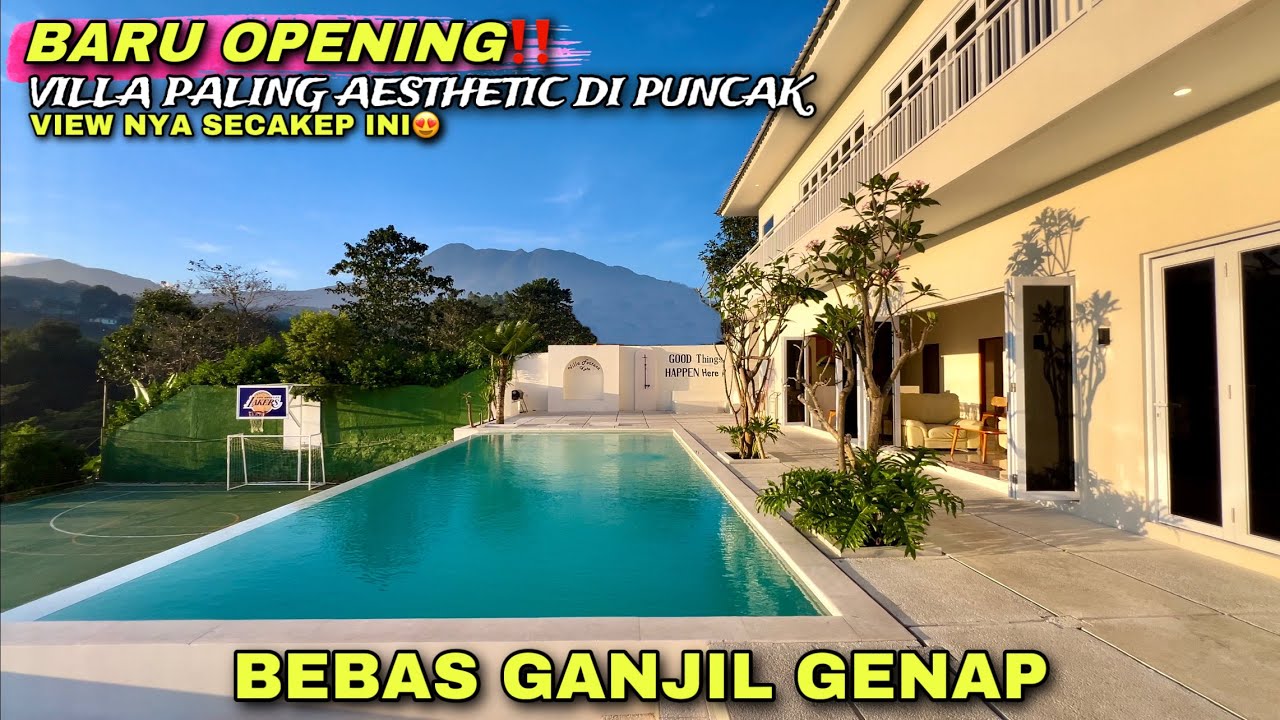 BARU OPENING‼️ GAK HERAN LANGSUNG RAMAI VIEWNYA CAKEP BANGET | VILLA FORTUNA