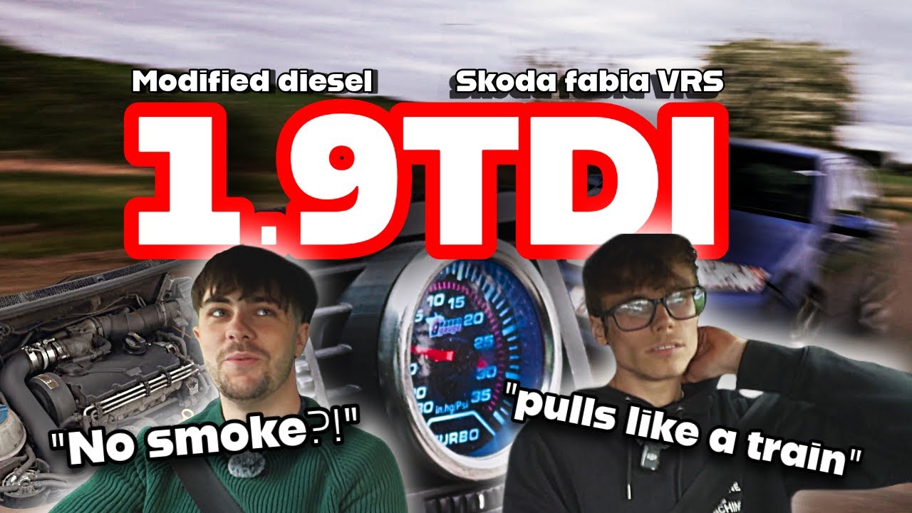 Skoda Fabia VRS 1.9TDI with NO SMOKE?!