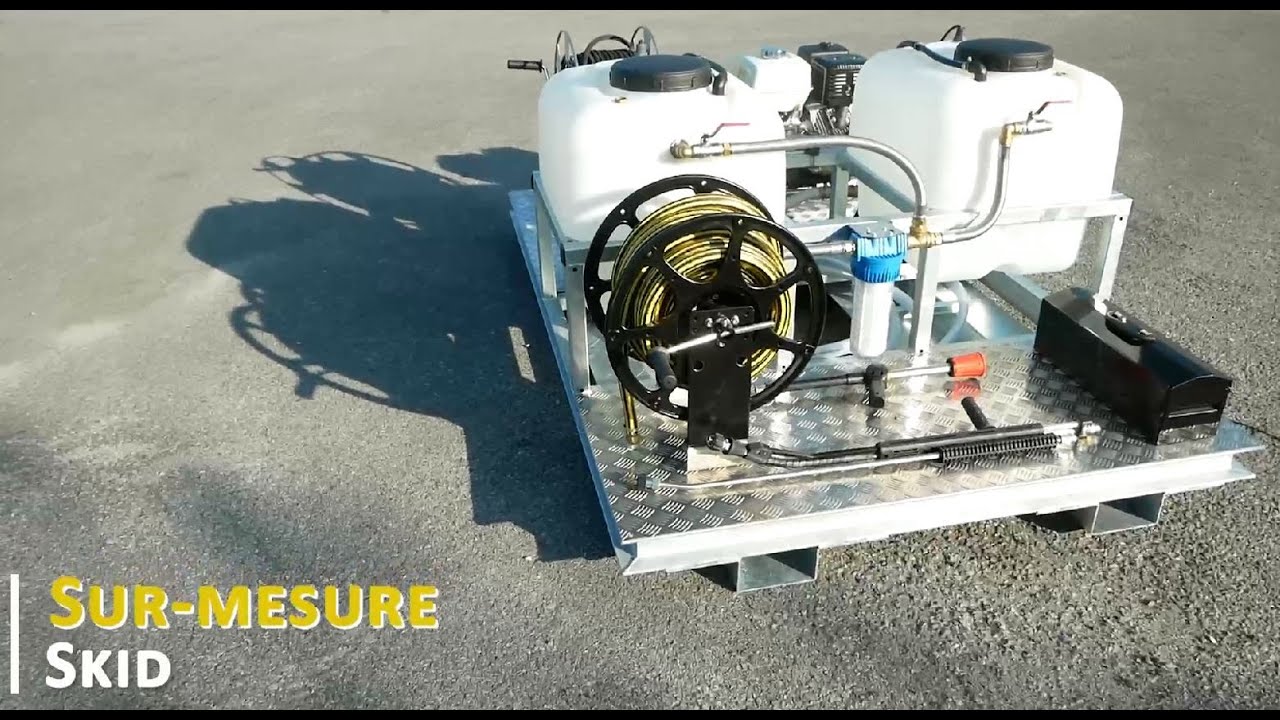 Skid de lavage Haute Pression