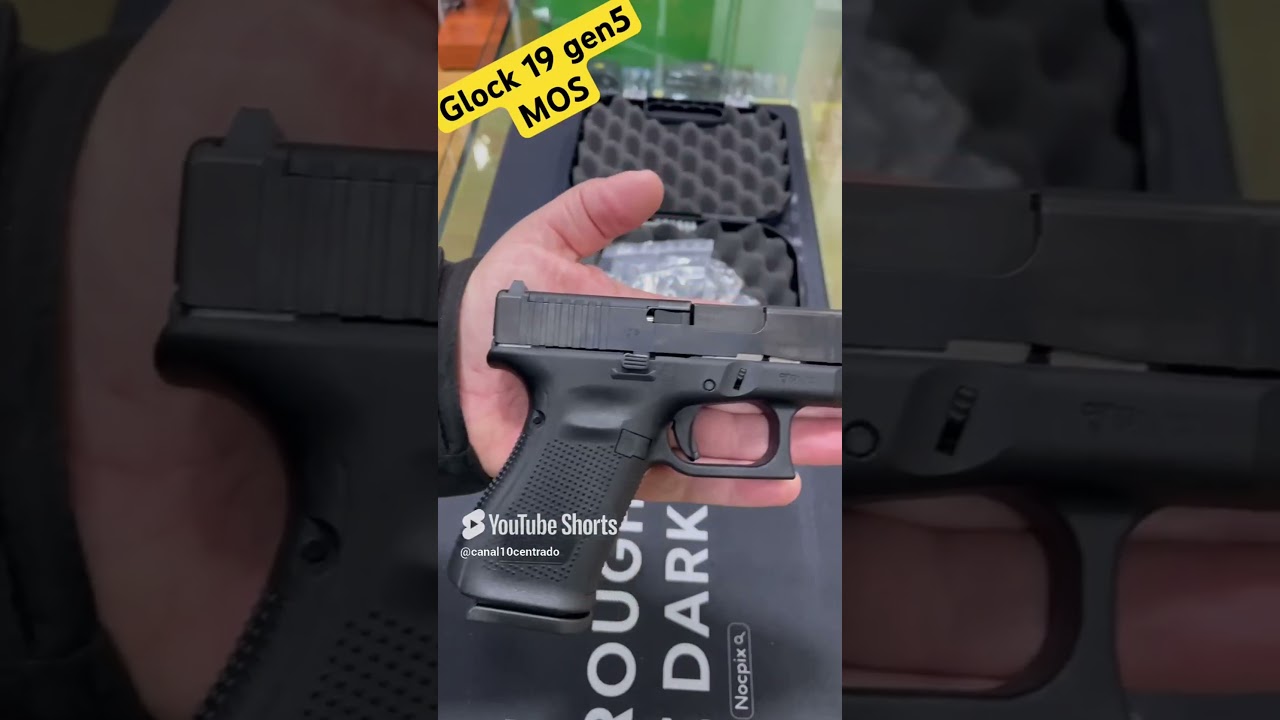 Glock 19 gen5 MOS optic ready 9x19 pistol #unboxing #unboxingvideo #g19 #g17