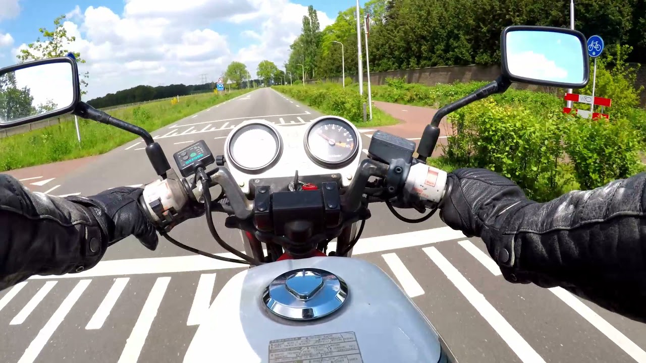 Tilburg to Moergestel ride on Honda CB450 S